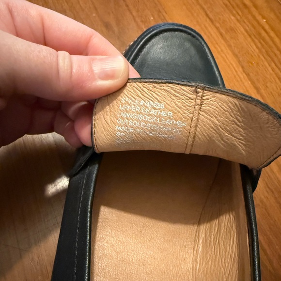 Madewell Women’s Black Leather Corinne Loafers - Picture 12 of 12